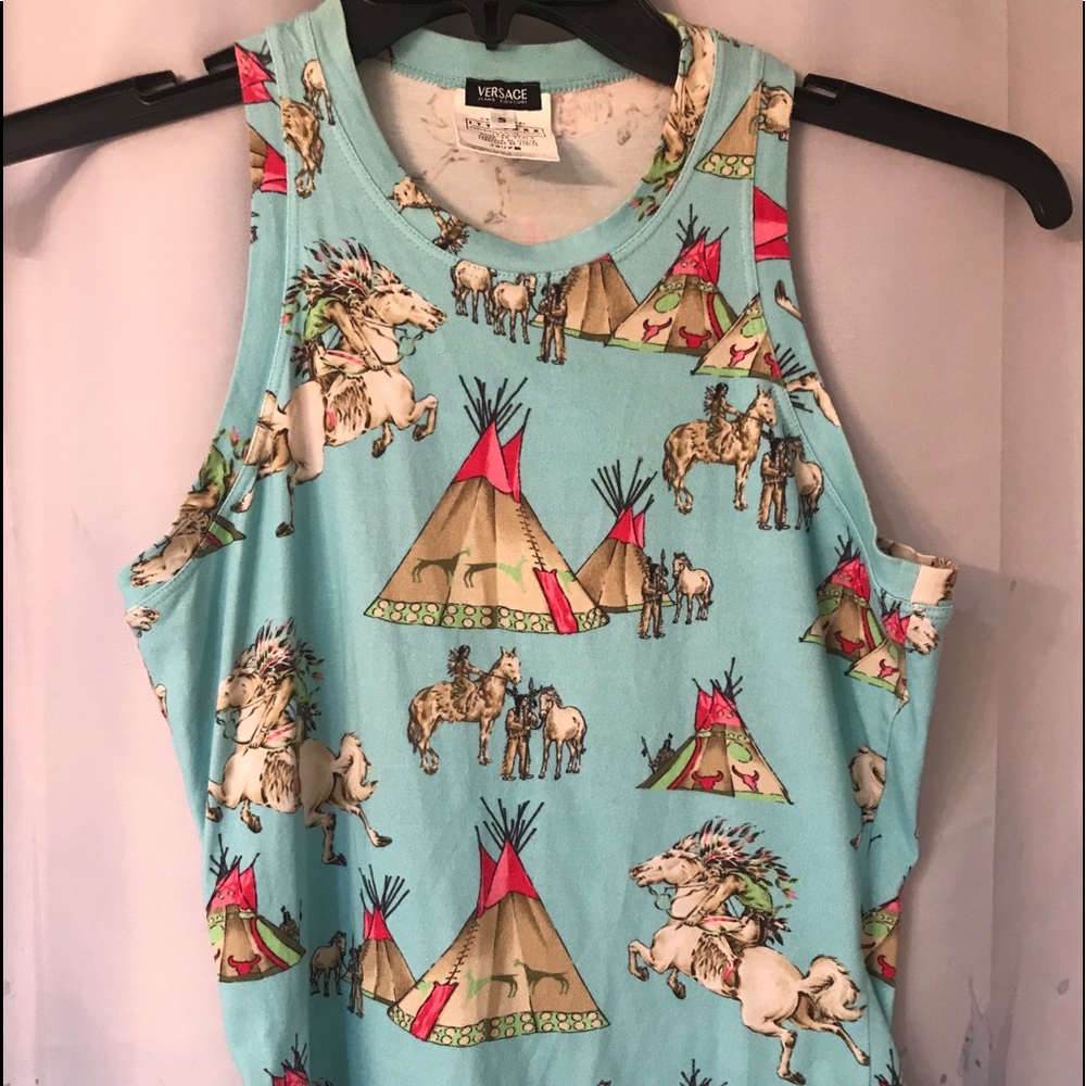 Versace tank top
